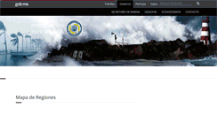 Desktop Screenshot of meteorologia.semar.gob.mx